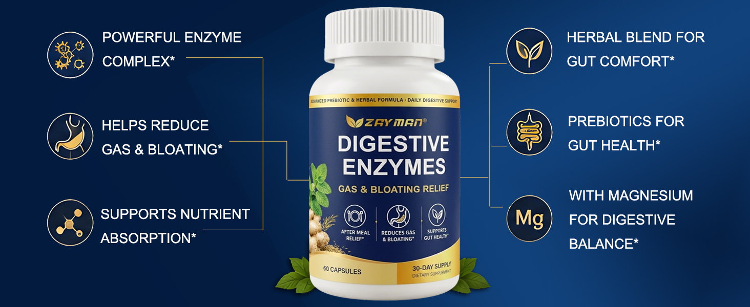 Advanced Enzyme + Herbal Blend