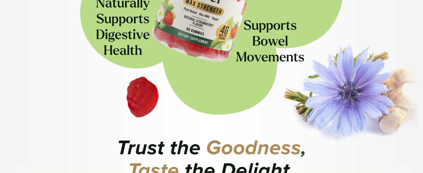 Nature's Gummies Prebiotic Fiber Gummies