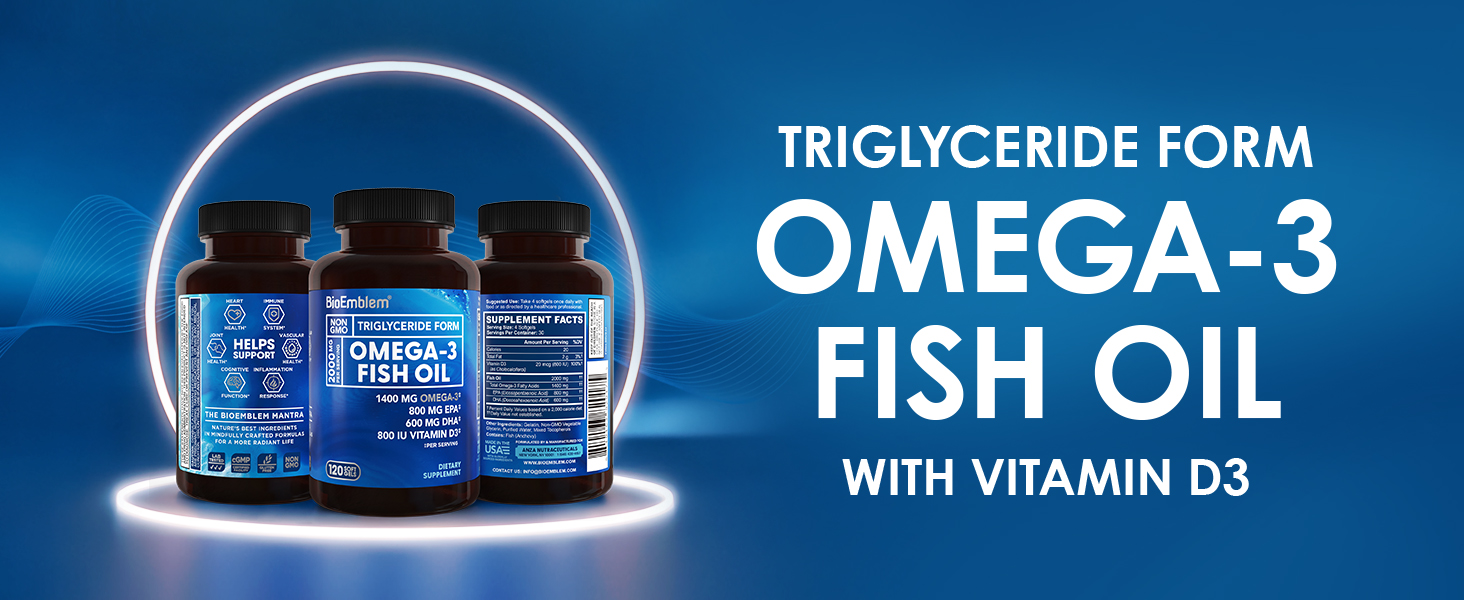 BioEmblem Omega-3 Fish Oil