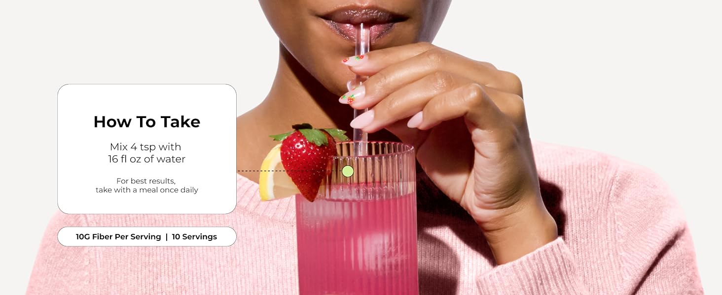 how to take mix 4 tsp with 16 fl oz of water