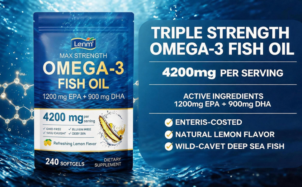 Omega-3 Fish Oil 4200mg