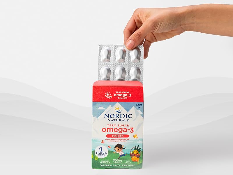 Nordic Naturals Zero Sugar Omega-3 Fishies