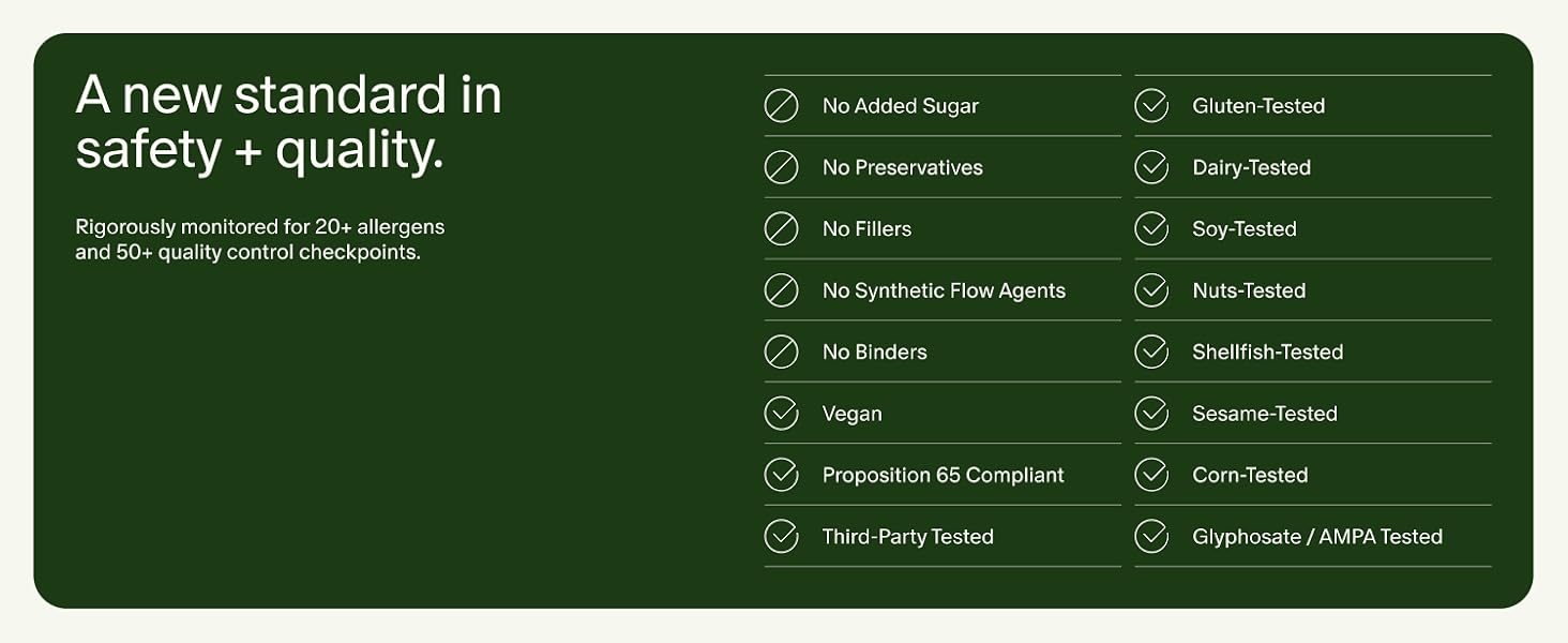 Gut health support for ages three and up with allergen tested vegan pediatric synbiotic blend