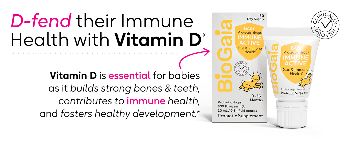 BioGaia Immune Active Baby Vitamin D