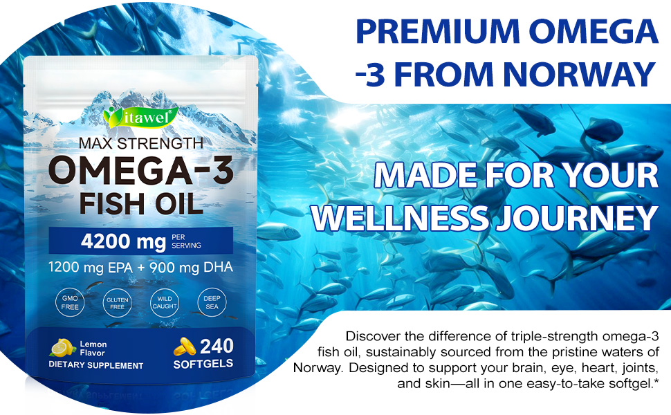 Omega 3 Fish Oil Supplement